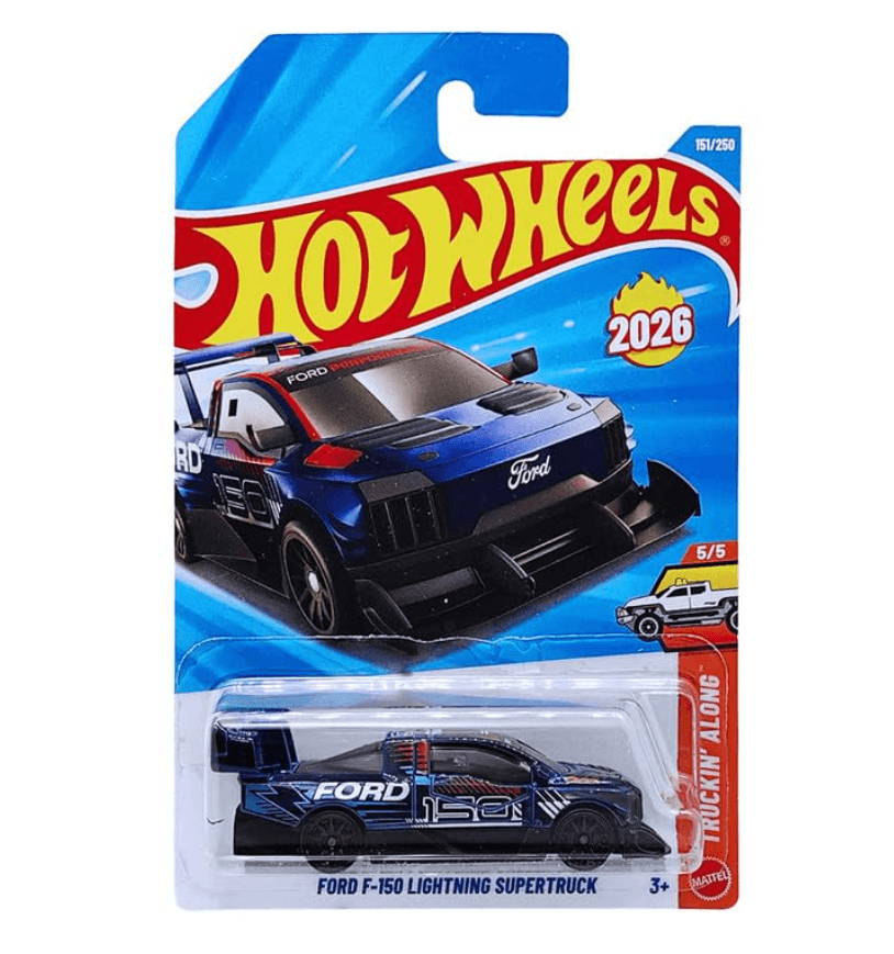 Hot Wheels Ford F150 Lightning Supertruck