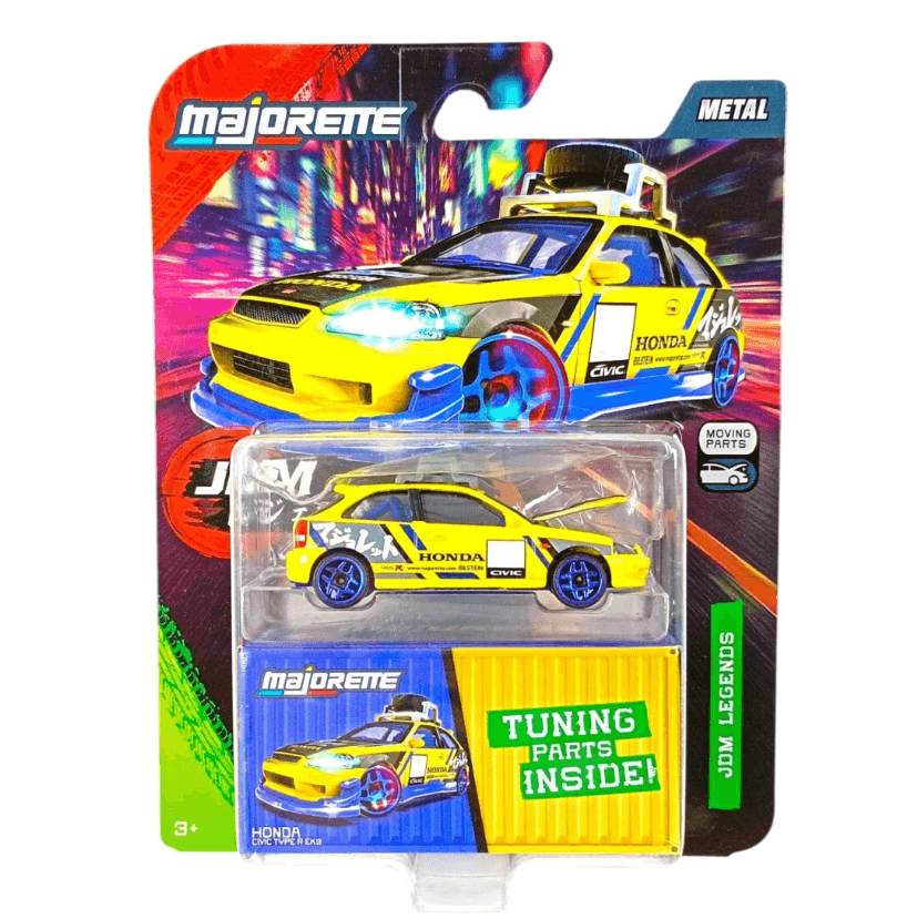 Majorette JDM Legends Honda Civic Type R EK9